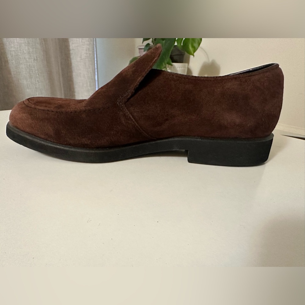 Hush Puppies Men Loafers Suede in Color Brown US Size 10 - Picture 10 of 14